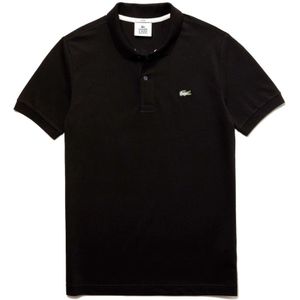 Lacoste, Slim Fit Polo Shirt in Zwart Zwart, Heren, Maat:S