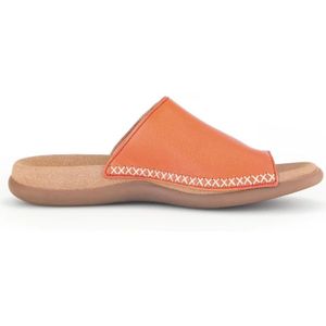 Gabor, Slippers Oranje, Dames, Maat:36 EU