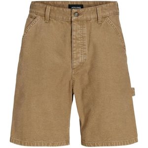 Jack & Jones, Bermuda Shorts Katoen Lente/Zomer Collectie Bruin, Heren, Maat:XL