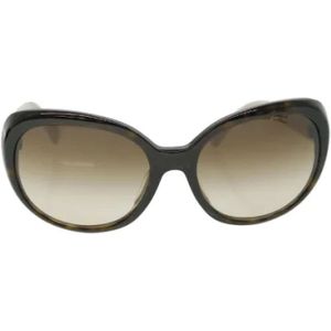 Chanel Vintage, Pre-owned Plastic sunglasses Bruin, Dames, Maat:ONE Size