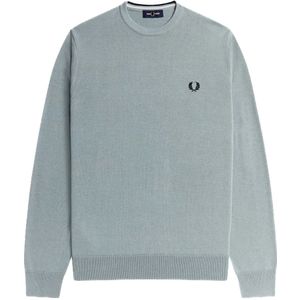 Fred Perry, Truien, Heren, Grijs, S, Katoen, Fred Perry Klieke Grijze Trui