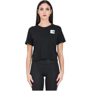 The North Face, T-Shirts Zwart, Dames, Maat:S