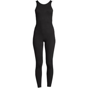 Casall, Open Rug Catsuit Zwart, Dames, Maat:XS