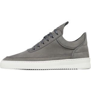 Filling Pieces, Schoenen, unisex, Grijs, 46 EU, Low Top Ripple Nubuck Shark