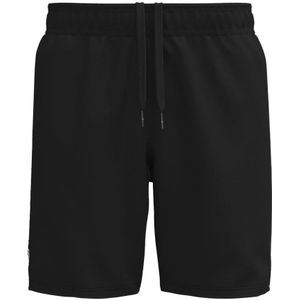 Under Armour, Korte broeken, Heren, Zwart, S, Polyester, Zwarte Geweven Shorts met Zijzakken