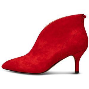 Shoe the Bear, Schoenen, Dames, Rood, 40 EU, Suède, Valentine Heel Suède Laarzen - Fire Red