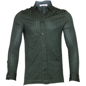 Bottega Veneta Vintage, Pre-owned, Dames, Groen, S, Katoen, Tweedehands Groene Katoenen Bottega Veneta Overhemd