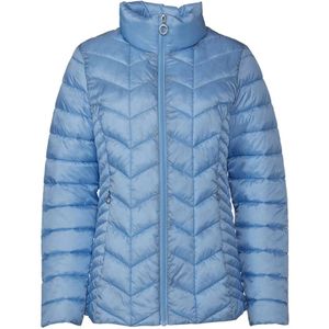 Danwear, Jassen, Dames, Blauw, L, Polyester, Luxe Winterjas Gunda 21 Lichtblauw