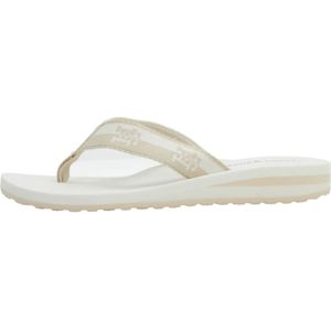 Tommy Hilfiger, Schoenen, Dames, Beige, 38 EU, Colorblock Webbing Flip Flops