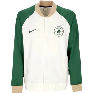 Nike, Jassen, Heren, Veelkleurig, XL, Polyester, Boston Celtics Sweatshirt Full-Zip Jacket