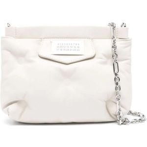 Maison Margiela, Grijze Clutch Tassen voor Vrouwen Grijs, Dames, Maat:ONE Size