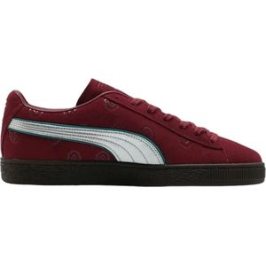 Puma, Rode Suede One Piece Sneakers Rood, Heren, Maat:43 EU