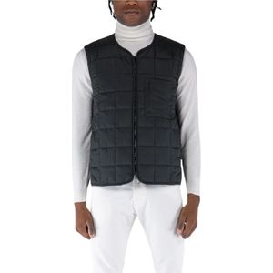 Rains, Stijlvolle Polyester Gilet voor Heren Zwart, Heren, Maat:S