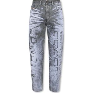 Diesel, Jeans, Heren, Grijs, W34, Katoen, ‘2010-D-Macs-Fsd 1’ jeans