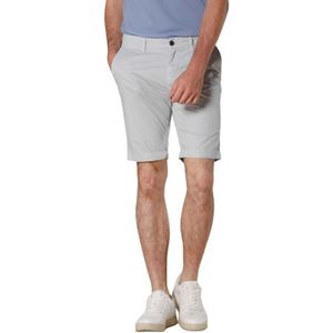 Mason's, Stretch Gabardine Chino Bermuda Shorts Grijs, Heren, Maat:M