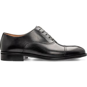Moreschi, Schoenen, Heren, Zwart, 41 EU, Leer, Klassieke zwarte Oxford schoenen