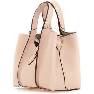 Tod's, Tassen, Dames, Roze, ONE Size, Leer, T Timeless Mini Tas met T Details