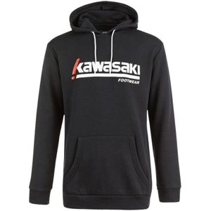 Kawasaki, Sweatshirts & Hoodies, Heren, Zwart, M, Retro Style Hoodie