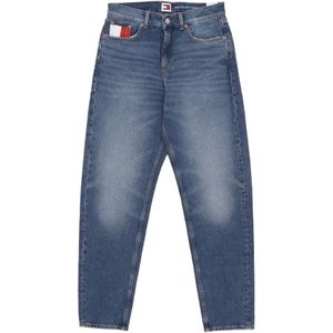 Tommy Hilfiger, Jeans, Heren, Blauw, W28 L32, Denim, Relaxed Tapered Denim Jeans