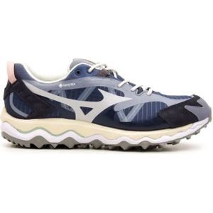 Mizuno, Blauwe Lage Sneakers voor Heren Blauw, Heren, Maat:42 EU