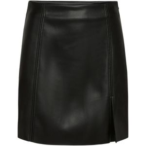 Bruuns Bazaar, Rokken, Dames, Zwart, XL, Leather Skirts