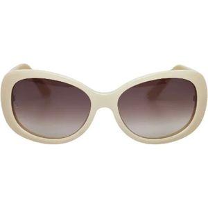 Cartier Vintage, Pre-owned, Dames, Beige, ONE Size, Pre-owned Plastic sunglasses
