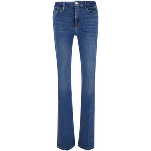 Frame, Mini Boot Jeans Blauw, Dames, Maat:W30