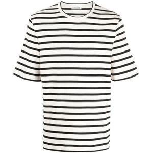 Jil Sander, T-Shirts Veelkleurig, Heren, Maat:M