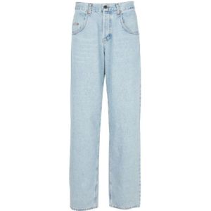 Margaux Lonnberg, Jeans, Dames, Blauw, W26, Katoen, Vintage Blue Straight Jeans