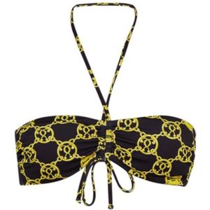 Moschino, Zwarte bikinitop voor vrouwen - Kostuumtop Nero A571226075033 Zwart, Dames, Maat:L