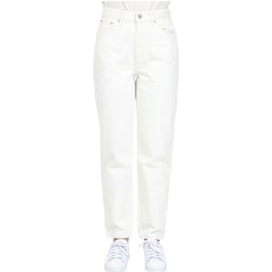 Levi's, Witte 80s Mom Jeans Wit, Dames, Maat:W29