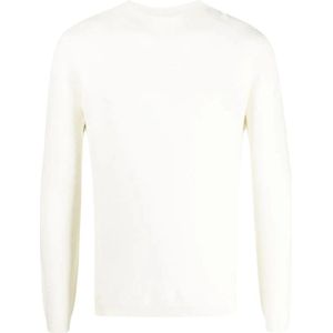 Armani, Sweatshirts & Hoodies, Heren, Wit, S, Polyester, Sweatshirts