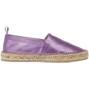 Scarosso, Lila Satijnen Espadrilles Paars, Dames, Maat:41 EU