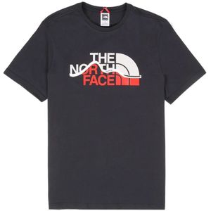 The North Face, T-Shirts Zwart, Heren, Maat:S