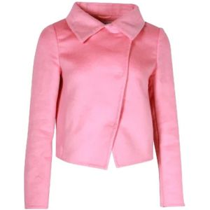 Prada Vintage, Pre-owned, Dames, Roze, S, Wol, Pre-owned Wool outerwear