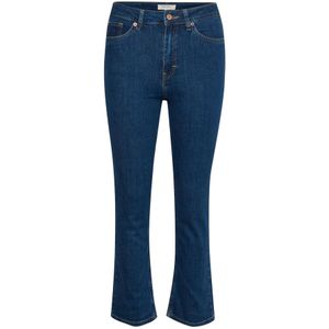 Part Two, Jeans, Dames, Blauw, W32, Katoen, Stijlvolle Bootcut Jeans voor Vrouwen