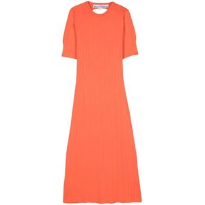 A.p.c., Maxi Kleedjes Oranje, Dames, Maat:S