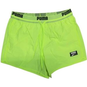 Puma, Badkleding, Heren, Groen, L, Gele zwemtrackshorts voor heren