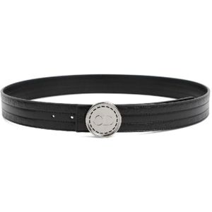 Dior, Stijlvolle Riem voor Vrouwen Zwart, Heren, Maat:85 CM