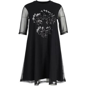 Alexander McQueen Pre-owned, Pre-owned Polyester dresses Zwart, Dames, Maat:S