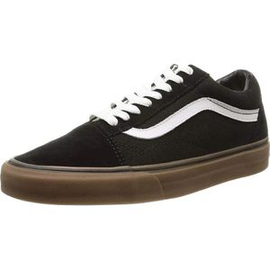 Vans, Schoenen, Heren, Zwart, 44 EU, Gum Sole Old Skool Sneakers