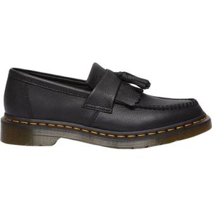 Dr. Martens, Schoenen, Dames, Zwart, 37 EU, Leer, Adrian Loafers met Virginia Leren Kwastjes