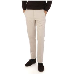 Eleventy, Nieuwe Chino Broek Beige, Heren, Maat:W34