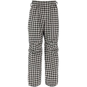 Burberry, Broeken, Heren, Wit, M, Houndstooth Werkbroek