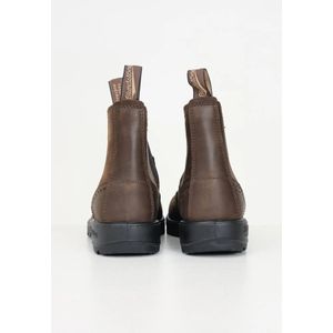 Blundstone, Schoenen, Heren, Bruin, 41 1/2 EU, Leer, Klassieke Bruine Brogue Enkellaarzen