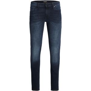 Jack & Jones, Jeans, Heren, Blauw, W28 L30, Denim, Stijlvolle Slim-Fit Jeans Upgrade