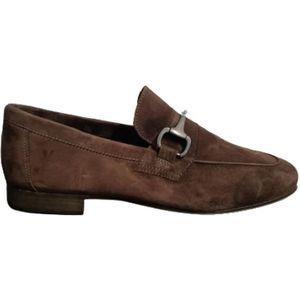 Antica Cuoieria, Schoenen, Heren, Bruin, 41 EU, Donkerbruine platte schoenen