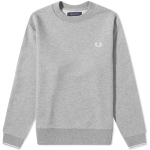 Fred Perry, Sweatshirts & Hoodies, Heren, Grijs, 2Xl, Katoen, Sweatshirt