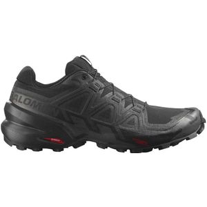 Salomon, Sport, Heren, Zwart, 43 1/3 EU, Speedcross 6 Zwarte Trail Hardloopschoenen