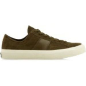 Tom Ford, Stijlvolle Sneakers Groen, Heren, Maat:41 EU